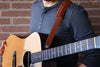 Stitched Leather Guitar Strap
