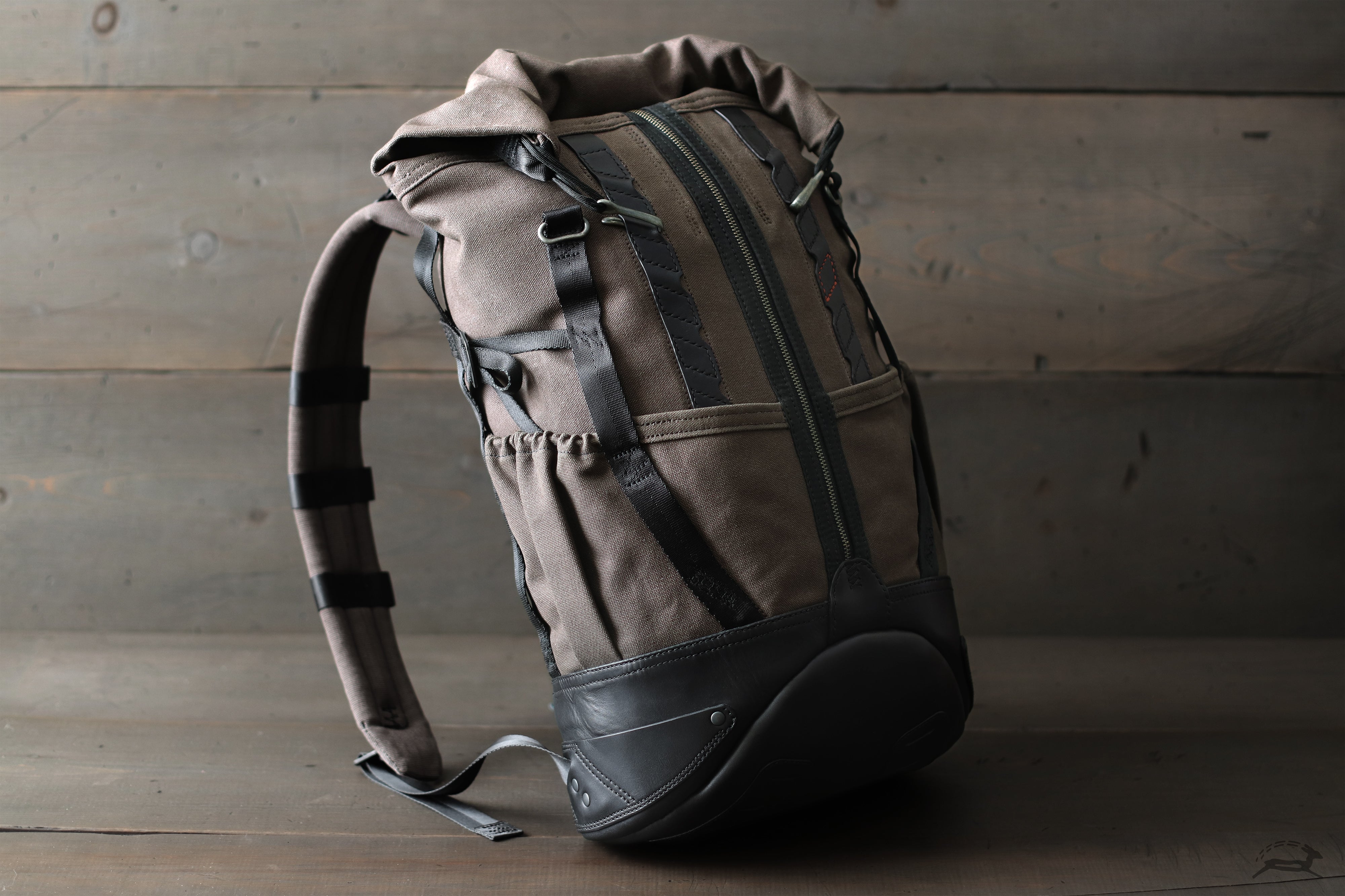 Waxed Canvas Hiking Rucksack - OCHRE Handcrafted
