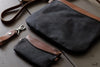 Waxed Canvas Pouches - OCHRE handcrafted