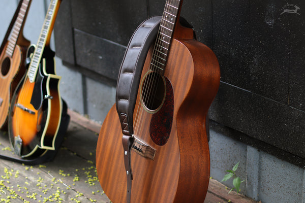 folk guitar strap - OCHRE handcrafted