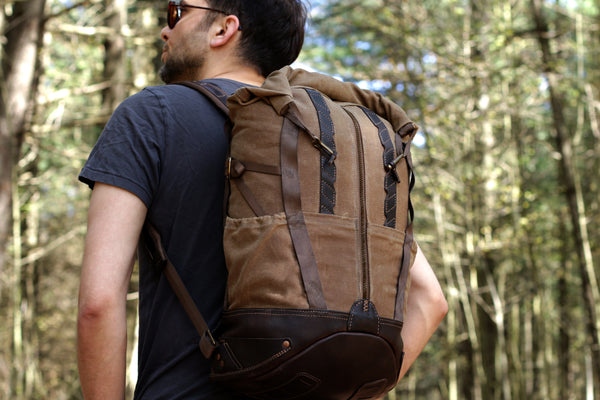 hiking backpack - OCHRE Handcrafted