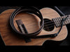 Here's a quick hands-on look at the OCHRE handcrafted SKINNY-style ukulele strap.