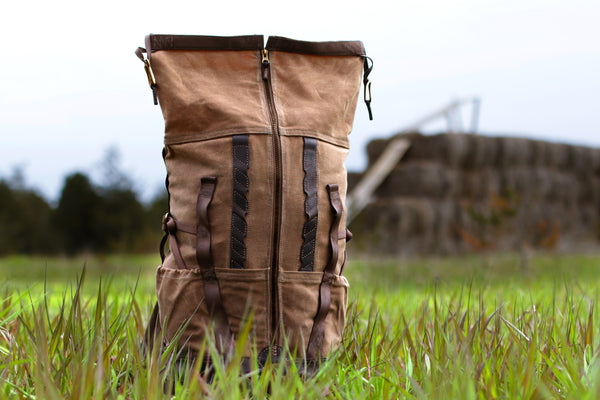 rolltop rucksack - OCHRE Handcrafted
